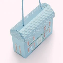 Lulu Guinness BAGS SEA BLUE NO.12 PORTOBELLO HOUSE HANDBAG