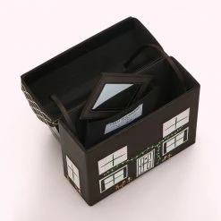 Lulu Guinness BAGS BLACK NO.8 PORTOBELLO HOUSE HANDBAG 13 Lulu Guinness BAGS BLACK NO.8 PORTOBELLO HOUSE HANDBAG