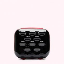 Lulu Guinness Timeless Black BLACK LIPS VANITY CASE