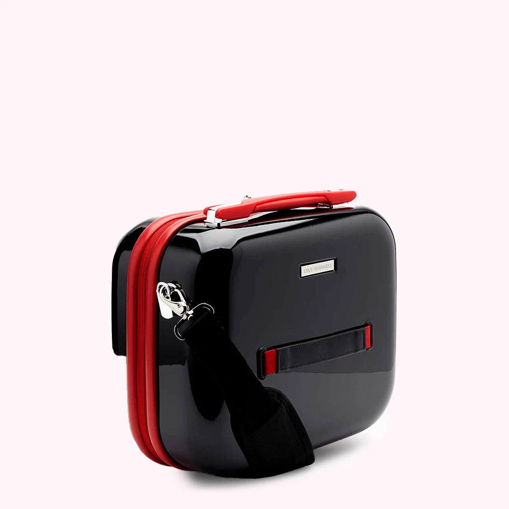 Lulu Guinness Timeless Black BLACK LIPS VANITY CASE 5 Lulu Guinness Timeless Black BLACK LIPS VANITY CASE