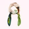 Lulu Guinness MULTI CHARLOTTE MEI SQUARE SCARF