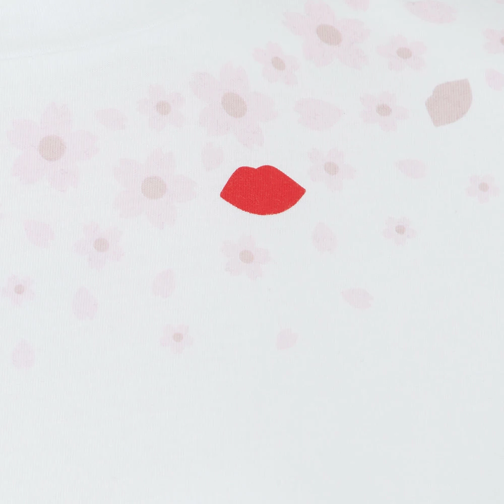 Lulu Guinness CHALK CHERRY BLOSSOM DEAN T-SHIRT 5 Lulu Guinness CHALK CHERRY BLOSSOM DEAN T-SHIRT