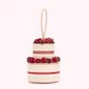 Lulu Guinness NATURAL VICTORIA SPONGE HANDHELD CLUTCH BAG BAGS