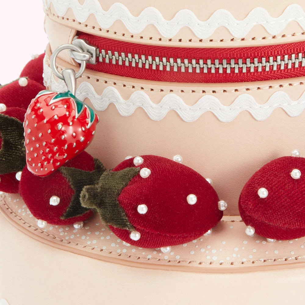 Lulu Guinness NATURAL VICTORIA SPONGE HANDHELD CLUTCH BAG BAGS 7 Lulu Guinness NATURAL VICTORIA SPONGE HANDHELD CLUTCH BAG BAGS