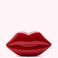 Lulu Guinness BAGS RED LIPS SMALL CLUTCH BAG