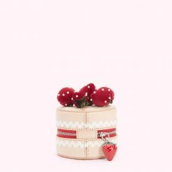 Lulu Guinness ACCESSORIES NATURAL SMALL VICTORIA SPONGE JEWELLERY BOX 9 Lulu Guinness ACCESSORIES NATURAL SMALL VICTORIA SPONGE JEWELLERY BOX