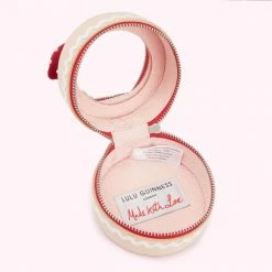 Lulu Guinness ACCESSORIES NATURAL SMALL VICTORIA SPONGE JEWELLERY BOX 11 Lulu Guinness ACCESSORIES NATURAL SMALL VICTORIA SPONGE JEWELLERY BOX