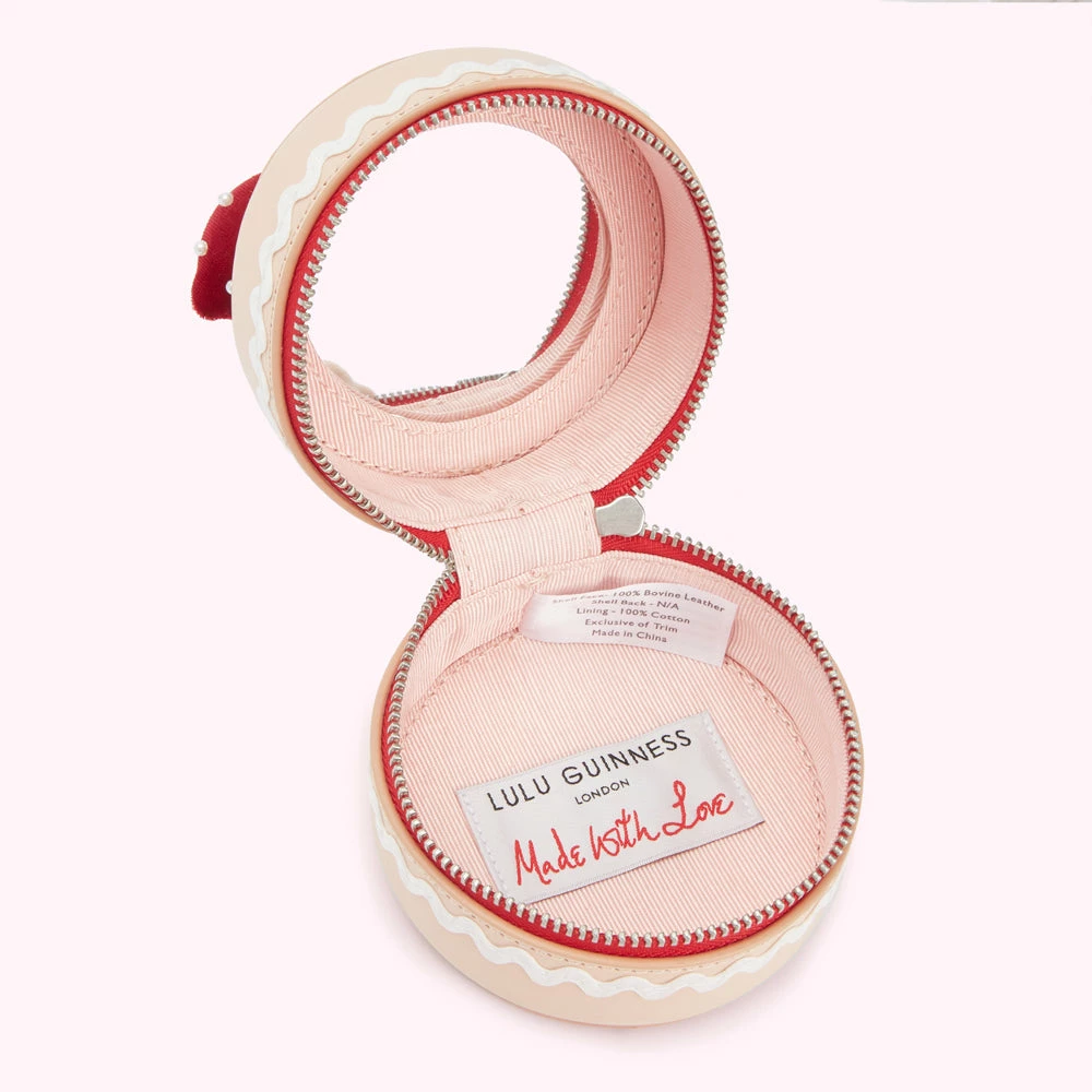 Lulu Guinness ACCESSORIES NATURAL SMALL VICTORIA SPONGE JEWELLERY BOX 7 Lulu Guinness ACCESSORIES NATURAL SMALL VICTORIA SPONGE JEWELLERY BOX