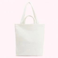 Lulu Guinness NATURAL HIGH TEA PRINT JEAN TOTE BAG