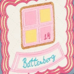 Lulu Guinness SEAL BATTENBURG COIN PURSE