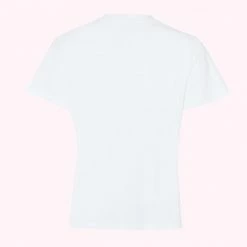 Lulu Guinness CHALK BLOSSOM POCKET MACIE T-SHIRT