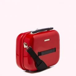 Lulu Guinness RED LIPS VANITY CASE Statement Red