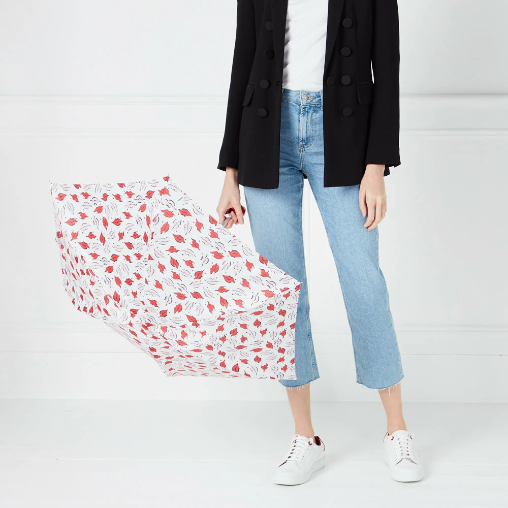 Lulu Guinness BEAUTY SPOT TINY UMBRELLA 5 Lulu Guinness BEAUTY SPOT TINY UMBRELLA