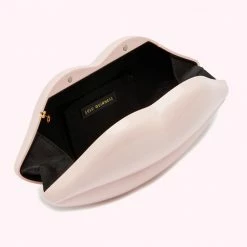 Lulu Guinness BAGS BLUSH MEDIUM LIPS CLUTCH BAG