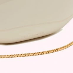 Lulu Guinness NUDE MEDIUM LIPS CLUTCH BAG