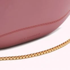 Lulu Guinness ANTIQUE ROSE LIPS CLUTCH BAG BAGS