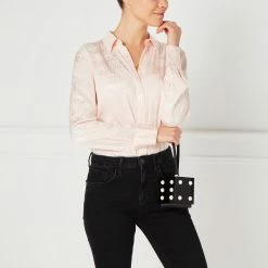 Lulu Guinness BLACK DICE CLUTCH BAG 11 Lulu Guinness BLACK DICE CLUTCH BAG