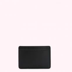 Lulu Guinness BLACK DICE CARDHOLDER Timeless Black