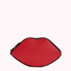 Lulu Guinness POLKA DOT LIP FOLDAWAY SHOPPER BAGS