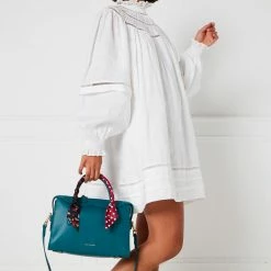 Lulu Guinness EMERALD MEDIUM PEEKABOO LIP DYLAN