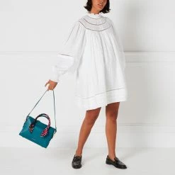 Lulu Guinness EMERALD MEDIUM PEEKABOO LIP DYLAN