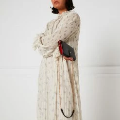 Lulu Guinness BLACK JUNIPER CHAIN WALLET BAGS