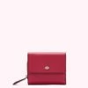 Lulu Guinness RASPBERRY LIP PIN JODIE WALLET 2 Lulu Guinness RASPBERRY LIP PIN JODIE WALLET