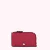Lulu Guinness Pink, Forever RASPBERRY LIP PIN LEAH WALLET