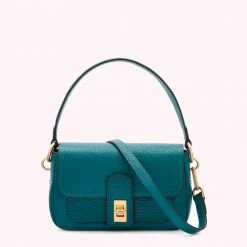 Lulu Guinness BAGS EMERALD MEDIUM LIP TURNLOCK RILEY