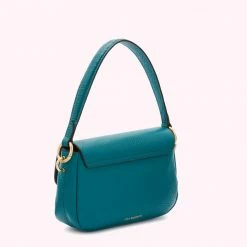 Lulu Guinness BAGS EMERALD MEDIUM LIP TURNLOCK RILEY