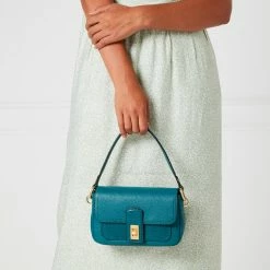 Lulu Guinness BAGS EMERALD MEDIUM LIP TURNLOCK RILEY