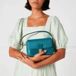 Lulu Guinness BAGS EMERALD MEDIUM LIP TURNLOCK RILEY