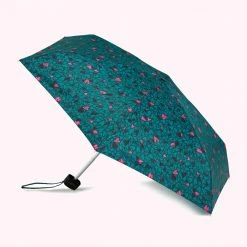 Lulu Guinness EMERALD SCRIBBLE HEARTS TINY UMBRELLA ACCESSORIES