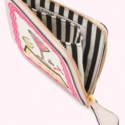 Lulu Guinness BLUSH COSMOPOLITAN SQUARE COIN PURSE Pink, Forever 7 Lulu Guinness BLUSH COSMOPOLITAN SQUARE COIN PURSE Pink, Forever