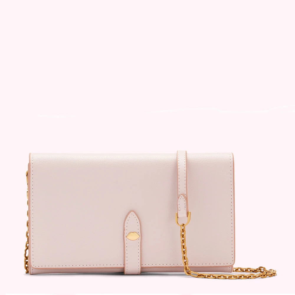 Lulu Guinness BLUSH JUNIPER CHAIN WALLET BAGS 3 Lulu Guinness BLUSH JUNIPER CHAIN WALLET BAGS