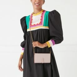 Lulu Guinness BLUSH JUNIPER CHAIN WALLET BAGS 13 Lulu Guinness BLUSH JUNIPER CHAIN WALLET BAGS