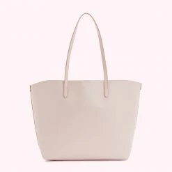 Lulu Guinness BLUSH LEATHER LARGE IVY TOTE BAG BAGS