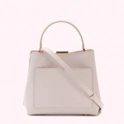 Lulu Guinness BLUSH MEDIUM LEATHER RUBY 8 Lulu Guinness BLUSH MEDIUM LEATHER RUBY