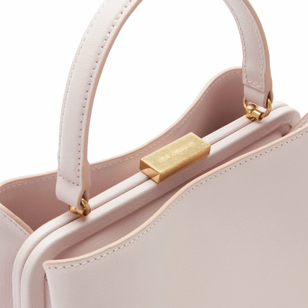 Lulu Guinness BLUSH MEDIUM LEATHER RUBY 6 Lulu Guinness BLUSH MEDIUM LEATHER RUBY