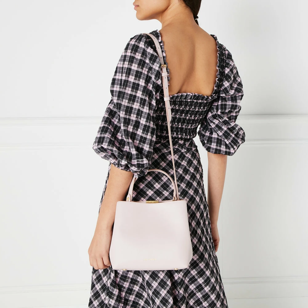 Lulu Guinness BLUSH MEDIUM LEATHER RUBY 7 Lulu Guinness BLUSH MEDIUM LEATHER RUBY