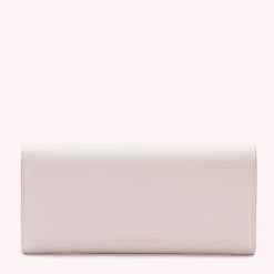 Lulu Guinness Pink, Forever BLUSH LIP TURNLOCK LUCIA WALLET