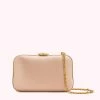 Lulu Guinness POWDER PINK SATIN HAYWORTH CLUTCH BAG BAGS 1 Lulu Guinness POWDER PINK SATIN HAYWORTH CLUTCH BAG BAGS