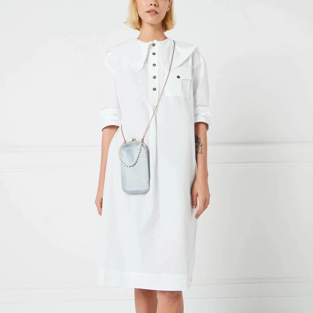 Lulu Guinness BAGS WEDDING BLUE ONE IN A MILLION HARLOW PURSE 7 Lulu Guinness BAGS WEDDING BLUE ONE IN A MILLION HARLOW PURSE