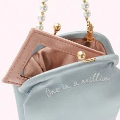 Lulu Guinness BAGS WEDDING BLUE ONE IN A MILLION HARLOW PURSE 10 Lulu Guinness BAGS WEDDING BLUE ONE IN A MILLION HARLOW PURSE