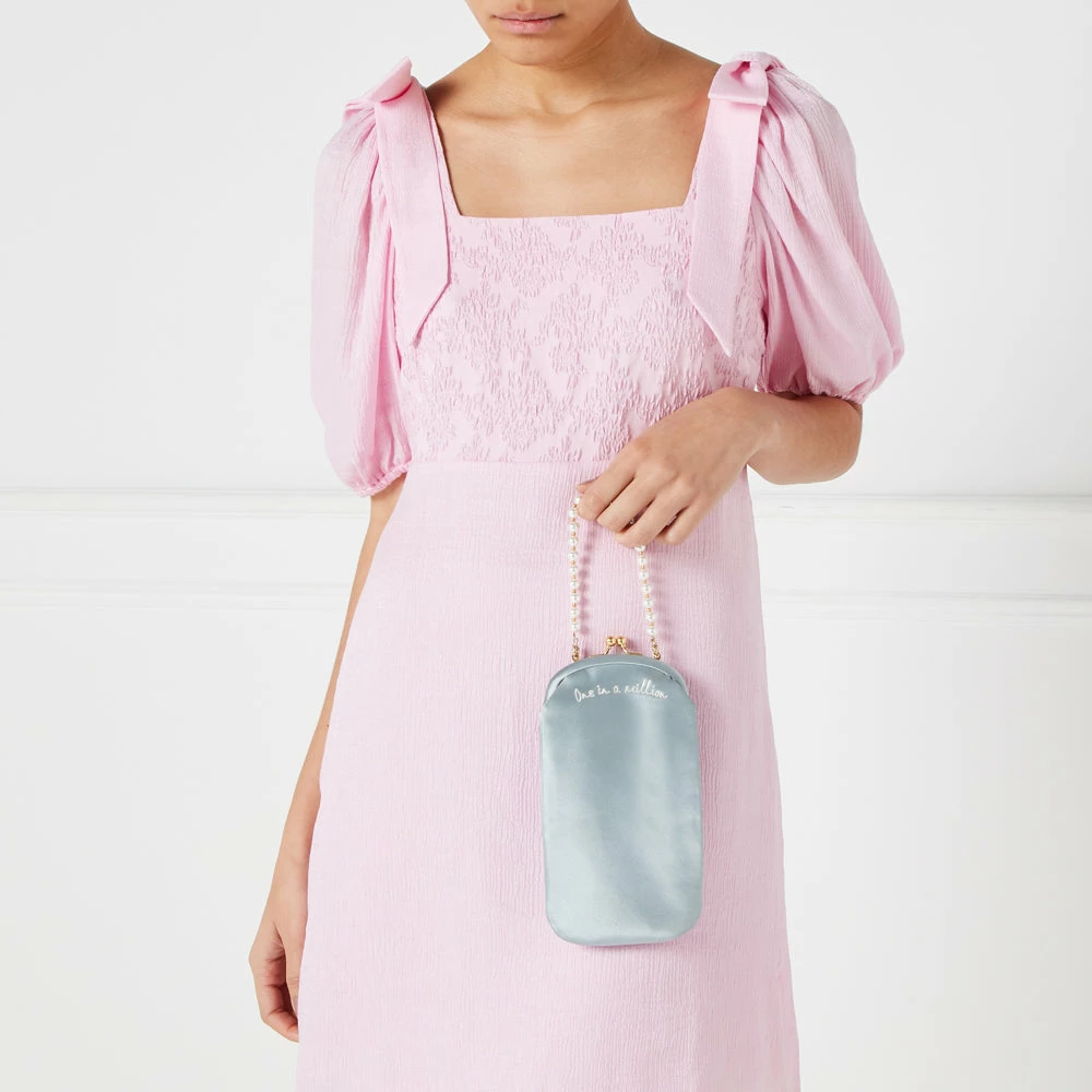 Lulu Guinness BAGS WEDDING BLUE ONE IN A MILLION HARLOW PURSE 8 Lulu Guinness BAGS WEDDING BLUE ONE IN A MILLION HARLOW PURSE