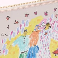 Lulu Guinness BLUSH ON THE TOWN POUCH