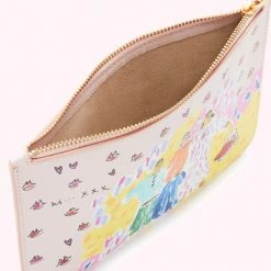 Lulu Guinness BLUSH ON THE TOWN POUCH