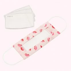 Lulu Guinness Pink, Forever BLUSH CANDY LIPS FACE MASK WITH 7 FILTERS 7 Lulu Guinness Pink, Forever BLUSH CANDY LIPS FACE MASK WITH 7 FILTERS