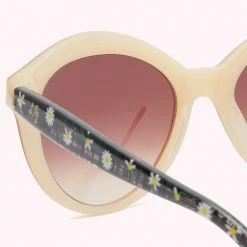 Lulu Guinness ACCESSORIES DAISY FLOWERS SUNGLASSES