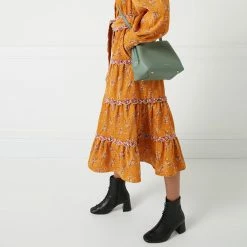 Lulu Guinness SAGE MEDIUM LEATHER RUBY BAGS 17 Lulu Guinness SAGE MEDIUM LEATHER RUBY BAGS